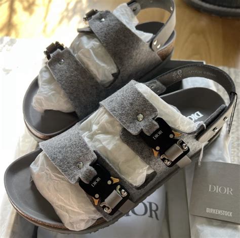 dior birkenstock sizing|dior birkenstock women.